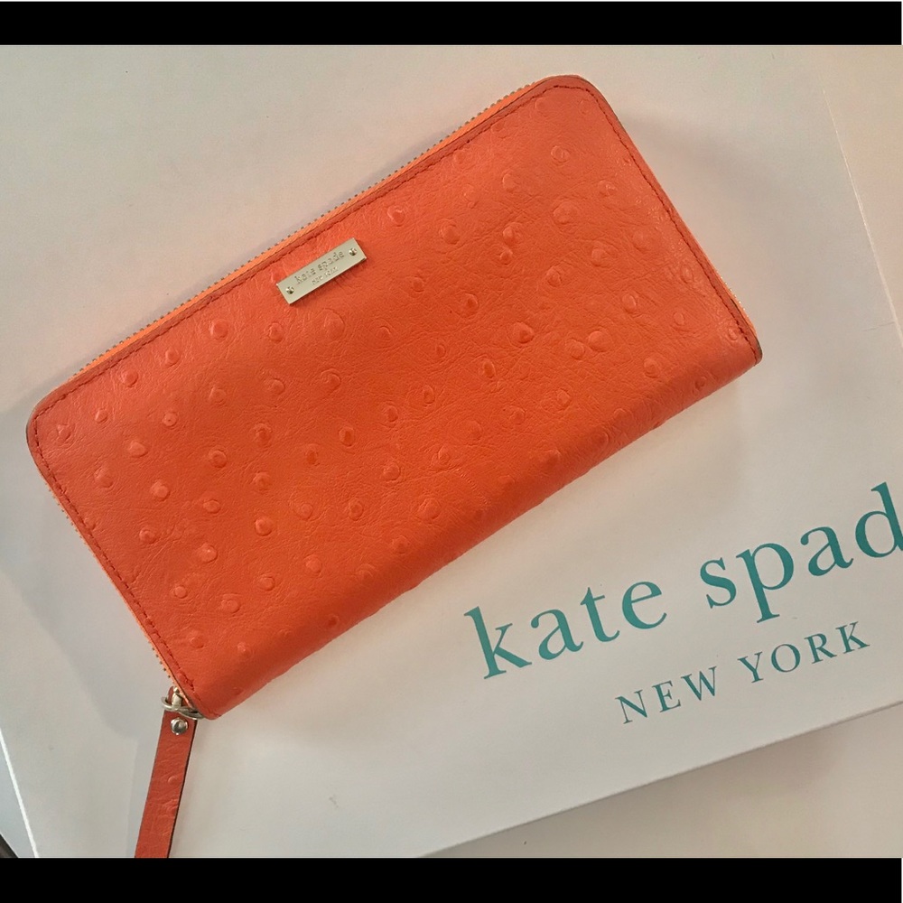 Kate Spade Orange Wallet
